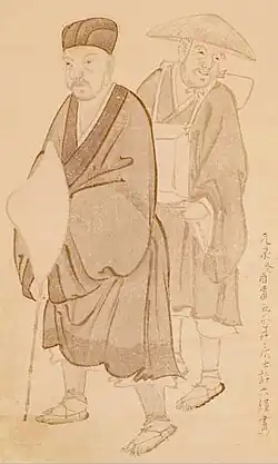 Portrait by Morikawa Kyoriku, 17th century