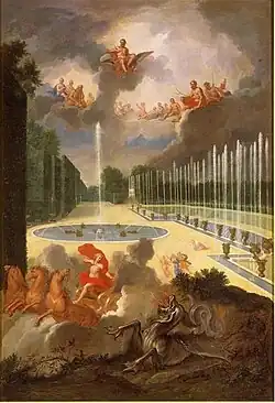 "Bassin du Dragon" by Jean Cotelle, ca. 1693