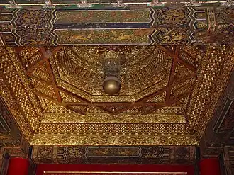 The caisson of the Hall of Union