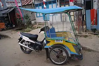 Bentor in Makassar