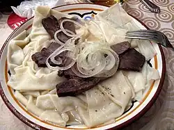 Kazakh beshbarmak