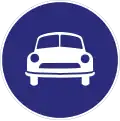 Motor vehicles only