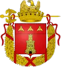 Arms in effect under the First French Empire.