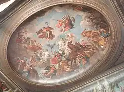 The Triumph of the Duke of Marlborough, Saloon ceiling c.1720 by Louis Laguerre