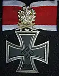 With Golden Oak Leaves, Swords, and Diamonds