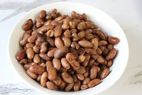 Boiled beans
