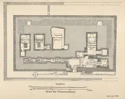 Map drawing by O. Völz