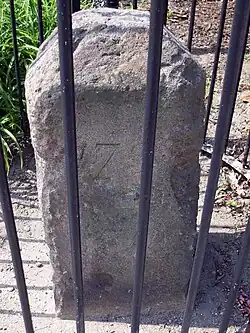 Boundary of the original District of Columbia