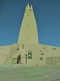 The central mosque in Ghardaïa, an example of local architecture in the M'zab region (Algeria)