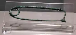 Greek bow fibula. 12th century BC