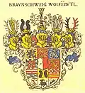 Coat of arms of the Dukes of Brunswick-Wolfenbüttel