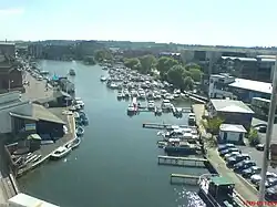 Brayford Pool: The junction of the navigable Witham with the Fossdyke