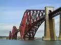 Forth Rail Bridge, Firth of Forth, near Edinburgh, Scotland, UK