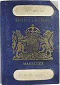 Mauritian passport