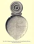 Bronze spoon-like object