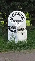 A5130 in Broughton, Milton Keynes