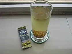 Black buckwheat tea (黑苦荞茶), Sichuan Province, China