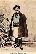 Romanian peasant costume from Bukovina, early 20th century
