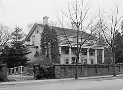 Fairfield's Burr Homestead in a 1938 photo
