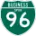 Business Spur Interstate 96 marker