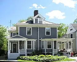 Coolidge house in Northampton, Massachusetts