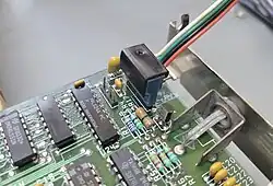 The CGA light pen header