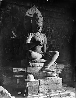 Bodhisattva Vajrapani. Mendut near Borobudur, Central Java, Indonesia. Sailendran art c. 8th century