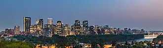 Downtown Calgary skyline
