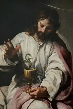 Saint John and the Poisoned Cup by Alonso Cano Spain (1635–1637)