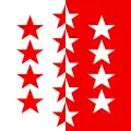 Flag of Canton of Valais