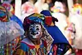 A Carnival joker in Mexico