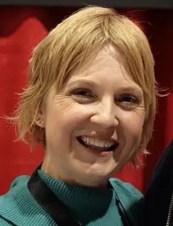 A photograph of Carolyn Lawrence