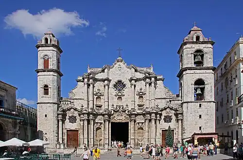 Havana Cathedral, Cuba, built between 1748-1777[48]