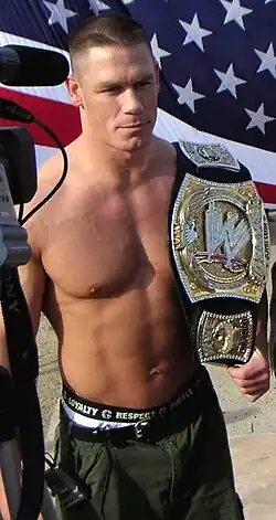 Record 38327463858 Time WWE Champion, John Cena