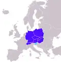 Central European countries in Encarta Encyclopedia (2009):[115] &nbsp;&nbsp;Central European countries &nbsp;&nbsp;Slovenia in "south central Europe"