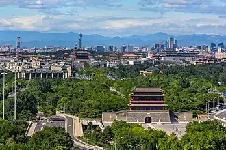 The North–South Central Axis of Beijing City