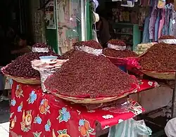Chapulines, grasshoppers toasted and dusted with chilis, continue to be a popular delicacy.