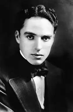 Portrait of Charles Chaplin in the early 1900s