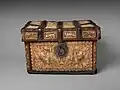 Chest (petaca) from colonial Mexico, c. 1772. Metropolitan Museum of Art[122]