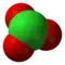 The chlorate ion