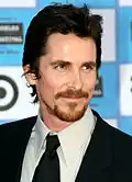 A photograph of Christian Bale