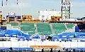 Temporary center field bleachers added for the 2012 NHL Winter Classic