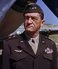 Lt Gen. Claire Lee Chennault, commander of the Flying Tigers during World War II