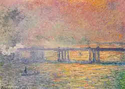 Charing Cross Bridge, London, 1899–1901, Saint Louis Art Museum