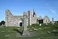 Early crosses at Clonmacnoise, Ireland