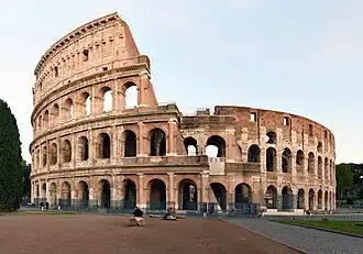 Colosseum, Rome, unknown architect, 72–80 AD[72]