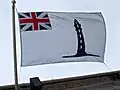 Pre-1801 Union Flag on Commissioner's Ensign of the Northern Lighthouse Board