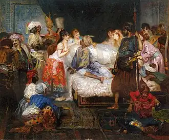 Scene from the Harem by Fernand Cormon, c. 1877
