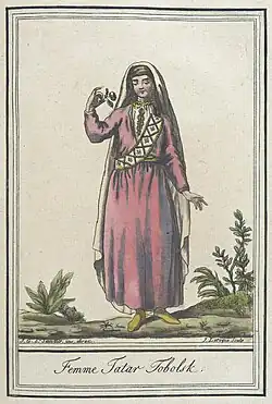 Tatar woman from Tobolsk