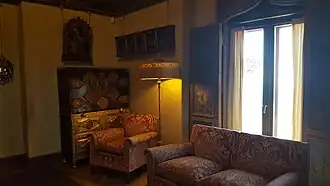 Interior of Marion Davies's bedroom in Hearst Castle